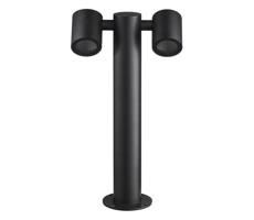 Kültéri lámpa KETTO 2xGU10/60W/230V IP44 fekete
