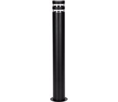 Kültéri lámpa RINO 1xE27/12W/230V IP54 74 cm fekete