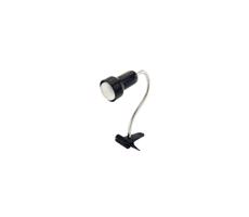 Lámpa csipesszel LOLEK 1xE14/24W/230V fekete