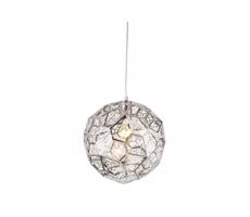 Lámpa zsinóron ORION 1xE27/40W/230V Fényezett króm