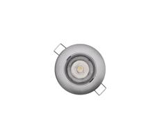 LED Beépíthető lámpa EXCLUSIVE 1xLED/5W/230V 3000 K ezüst