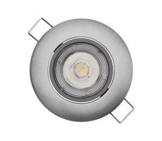 LED Beépíthető lámpa EXCLUSIVE 1xLED/5W/230V 4000 K ezüst