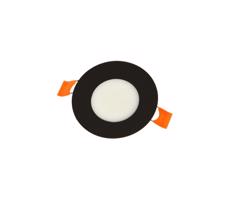 LED Beépíthető lámpa GERD LED/3W/230V 4000K fekete