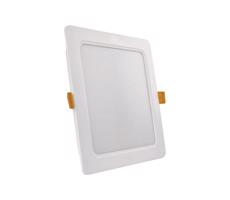 LED Beépíthető lámpa LED/18W/230V 17x17 cm fehér