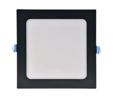LED Beépíthető lámpa RIGEL LED/10W/230V 4000K 16,8x16,8 cm fekete