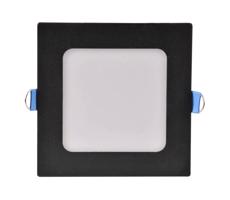 LED Beépíthető lámpa RIGEL LED/4,8W/230V 4000K 11,8x11,8 cm fekete