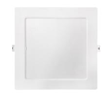 LED Beépíthető lámpa SQUARE LED/18W/230V 4000K 22x22 cm fehér
