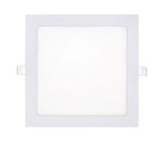 LED Beépíthető lámpa SQUARE LED/18W/230V 6500K 22x22 cm fehér