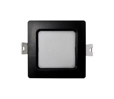 LED Beépíthető lámpa SQUARE LED/3W/230V 4000K 9x9 cm fekete