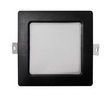 LED Beépíthető lámpa SQUARE LED/6W/230V 4000K 12x12 cm fekete