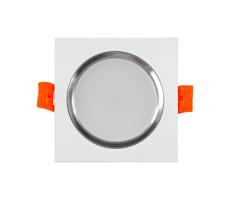 LED Beépíthető lámpa VENUS LED/7W fehér szögletes