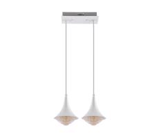 LED csillár 2xLED/9W/230V fehér