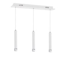 LED Csillár zsinóron ALBA 3xLED/15W/230V fehér