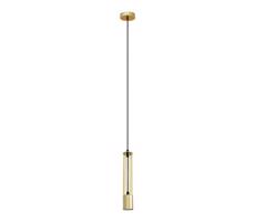 LED Csillár zsinóron BARS 1xGU10/4,8W/230V arany