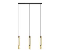 LED Csillár zsinóron BARS 3xGU10/4,8W/230V arany