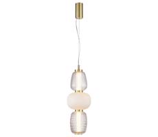 LED Csillár zsinóron CARO LED/28W/230V arany