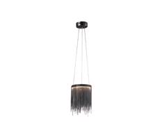 LED Csillár zsinóron CASCATA BLACK LED/18W/230V