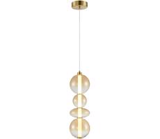 LED Csillár zsinóron DAPHNE LED/36W/230V arany