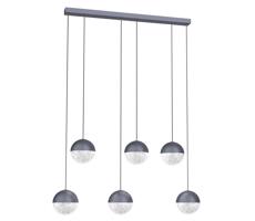LED Csillár zsinóron FURNI 6xLED/5W/230V