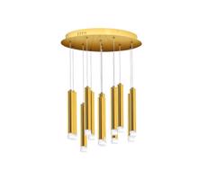 LED Csillár zsinóron GOLDIE 13xLED/12W/230V arany