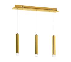 LED Csillár zsinóron GOLDIE 3xLED/15W/230V arany
