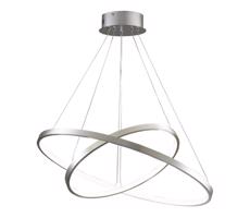 LED Csillár zsinóron LEA LED/35W/230V 4000K átm. 60 cm króm