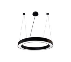 LED Csillár zsinóron LED/50W/230V 4000K átm. 100 cm fekete