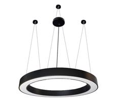 LED Csillár zsinóron LED/60W/230V 4000K átm. 120 cm fekete