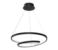 LED Csillár zsinóron LUCERO LED/48W/230V fekete