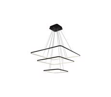 LED Csillár zsinóron NIX LED/117W/230V fekete