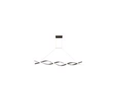 LED Csillár zsinóron TWIST LED/37W/230V 4000K 120 cm fekete