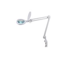 LED Dimmelhető asztali lámpa nagyítóval és klipszel LED/8W/12/230V