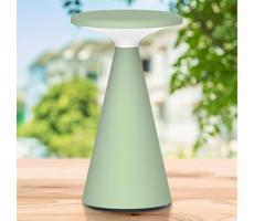 LED Dimmelhető asztali lámpa PAROS LED/1,8W/5V USB 1800 mAh IP44 zöld