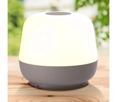 LED Dimmelhető asztali lámpa SAMBA LED/1,2W/5V USB 1200 mAh IP44 szürke