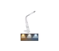 LED Dimmelhető asztali lámpa vezeték nélküli töltéssel LORD EVO LED/8W/230V fehér
