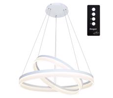 LED Dimmelhető csillár zsinóron RING távirányítóval LED/60W/230V
