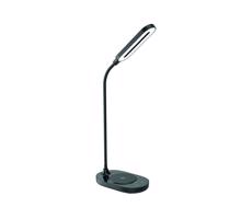 LED Dimmelhető érintős asztali lámpa vezeték nélküli töltéssel OCTAVIA LED/7W/230V fekete