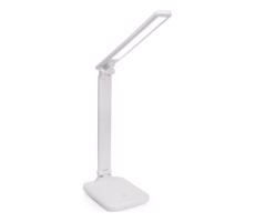 LED Dimmelhető érintős lámpa vezeték nélküli töltéssel és USB porttal REMUS LED/5W/230V fehér