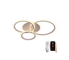 LED Dimmelhető felületre szerelhető csillár LED/40W/230V fehér + távirányítás