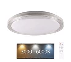 LED Dimmelhető fürdőszobai lámpa CASSANDRA LED/72W/230V IP44 + távirányító