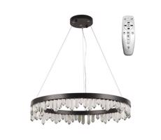 LED Dimmelhető kristály csillár zsinóron LED/40W/230V + távirányítás