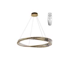 LED Dimmelhető kristály csillár zsinóron LED/50W/230V + távirányítás