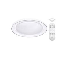 LED Dimmelhető mennyezeti lámpa OPAL LED/24W/230V + távirányító