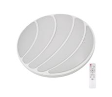 LED Dimmelhető mennyezeti lámpa SHELL WHITE LED/40W/230V + távirányító