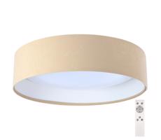 LED Dimmelhető mennyezeti lámpa SMART GALAXY LED/24W/230V bézs/fehér + távirányító