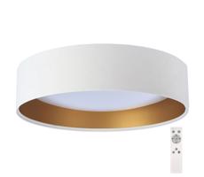 LED Dimmelhető mennyezeti lámpa SMART GALAXY LED/24W/230V fehér/arany + távirányító