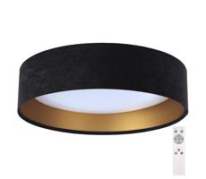 LED Dimmelhető mennyezeti lámpa SMART GALAXY LED/24W/230V fekete/arany + távirányító