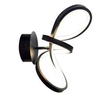 LED Fali lámpa TESORO LED/15W/230V fekete