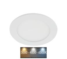 LED Fürdőszobai beépíthető lámpa LED/12W/230V 3000/4000/6000K IP44