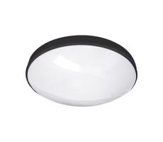 LED Fürdőszobai mennyezeti lámpa CIRCLE LED/12W/230V 4000K átm. 25 cm IP44 fekete